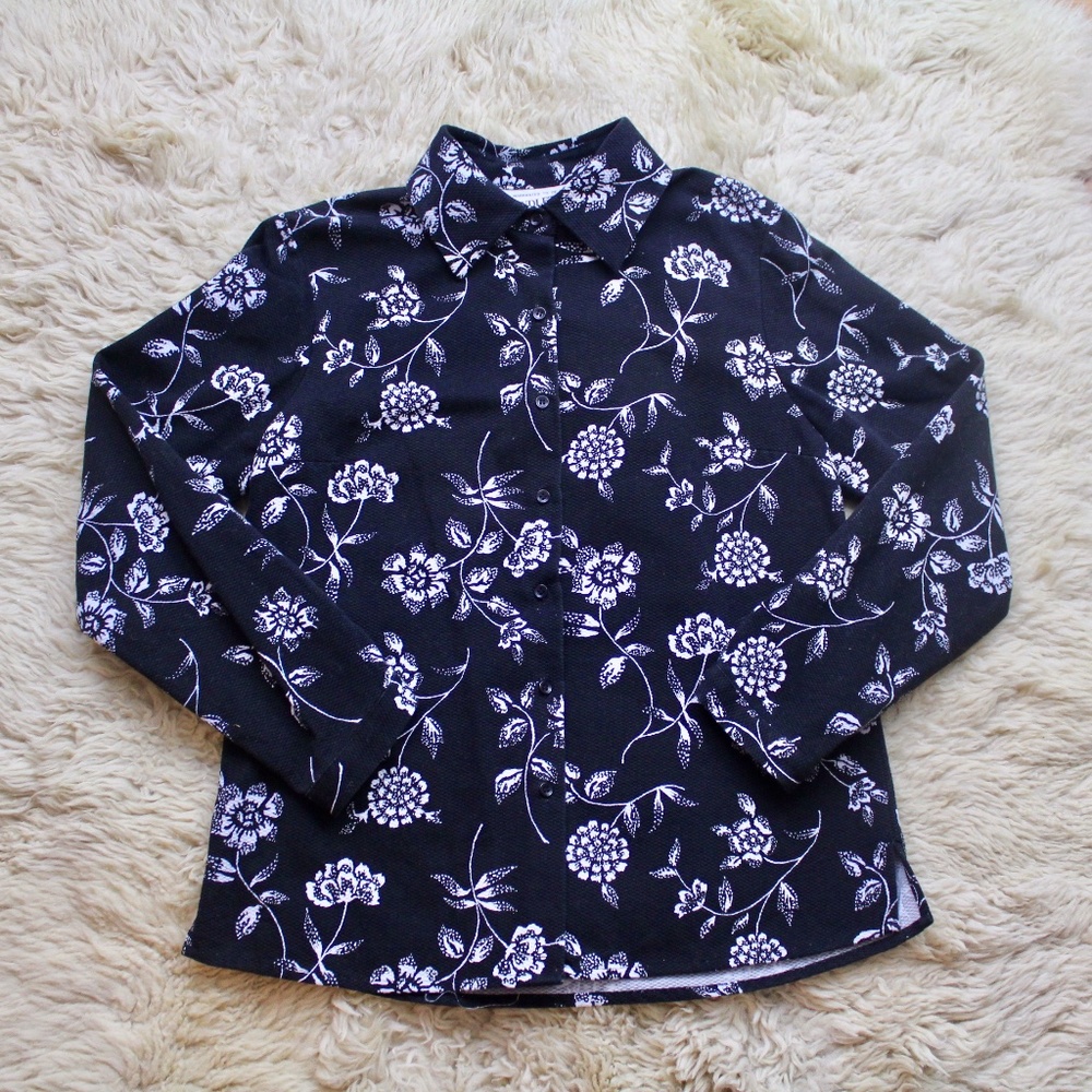 Pendleton Women's Button Up Floral Button Down